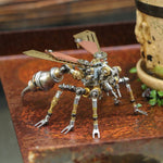 295Pcs Metal Insect Puzzle Model Kit 3D DIY Mechanical Assembly Jigsaw Crafts - Wasp - stirlingkit