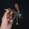 295Pcs Metal Insect Puzzle Model Kit 3D DIY Mechanical Assembly Jigsaw Crafts - Wasp - stirlingkit