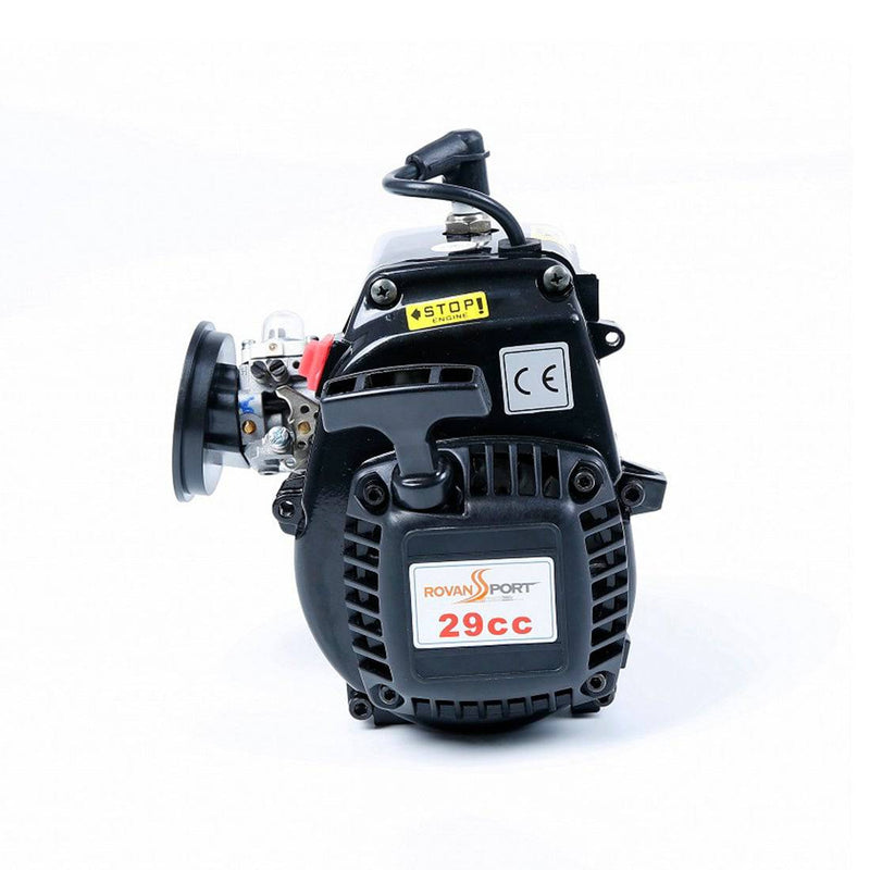 Rovan 29cc Single-cylinder Two-stroke 2.72 Hp Engine for 1/5  HPI KM RC Car - stirlingkit