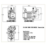 4 Stroke RC Engine Methanol Engine Model Kit for RC Car Boat Airplane - Toyan FS-S100 - stirlingkit
