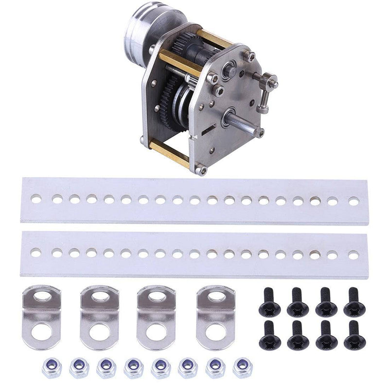 1:10 Model Car Engine Gearbox with Pulley Rack and Screw Glue for Toyan FS-S100 FS-S100G FS-S100(W) FS-S100G(W) - stirlingkit
