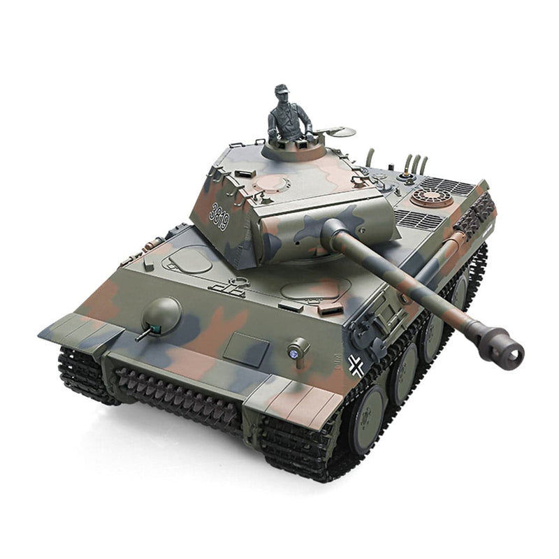 1:16 German Leopard Heavy 2.4G RC Military Tank Model with Sound Smoke Shooting Effect - stirlingkit