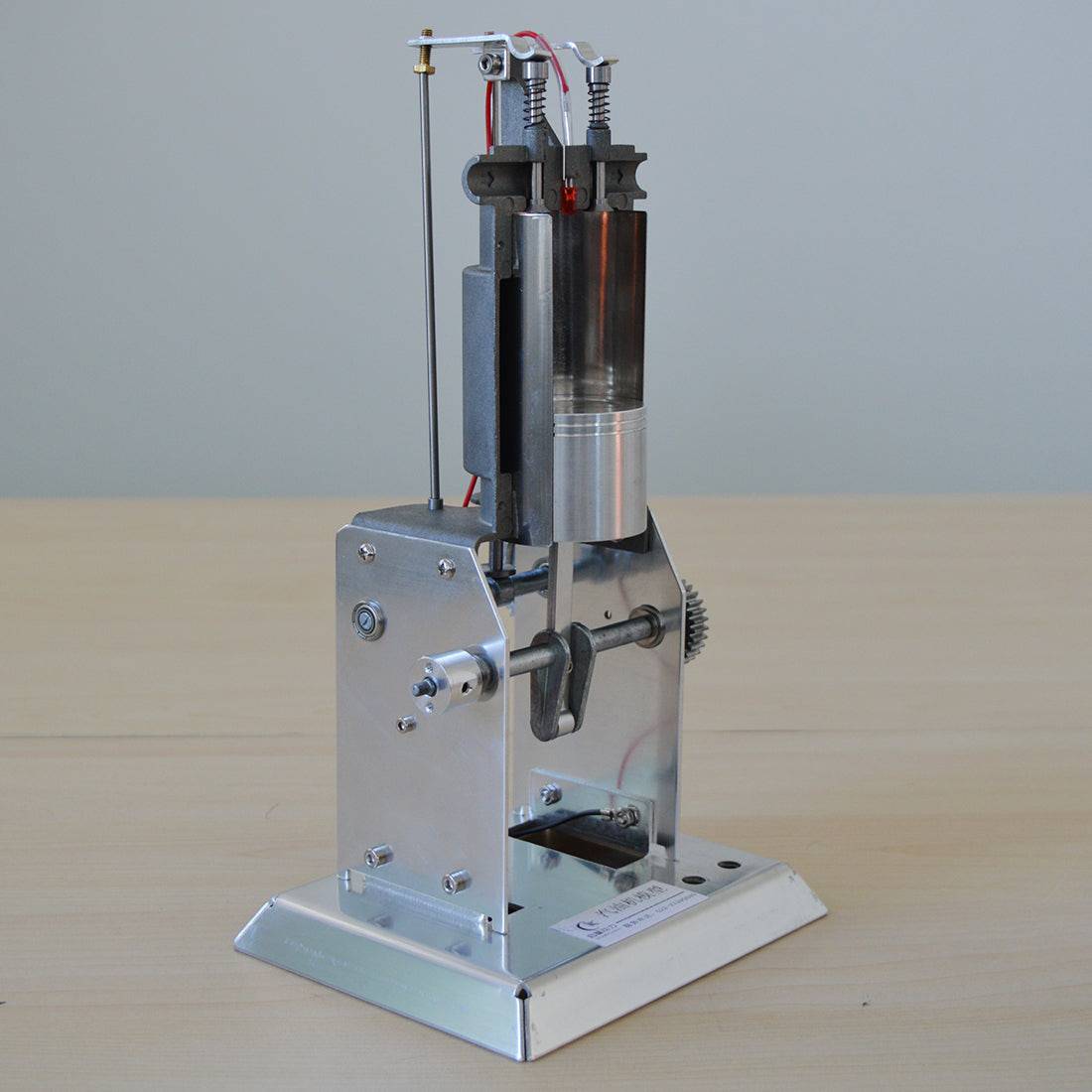 4 Stroke Gasoline Engine Model Metal Internal Combustion Engine Physics Experiment Teaching Instrument - stirlingkit