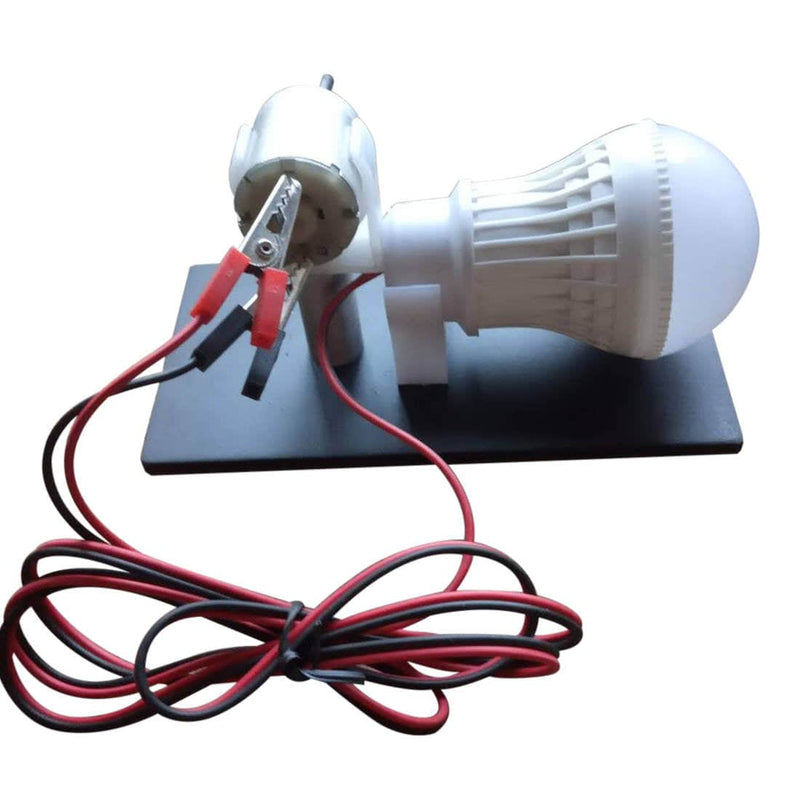 STEM Hot Air Engine Model Educational Toy Kits with Generator and LED Bulb - stirlingkit