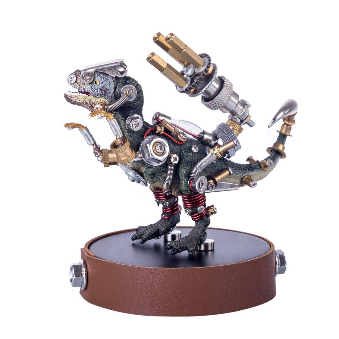 Dustersaurus Kit 136Pcs DIY Metal Mechanical Variant Beast 3D Assembly Puzzle Model Kit ...