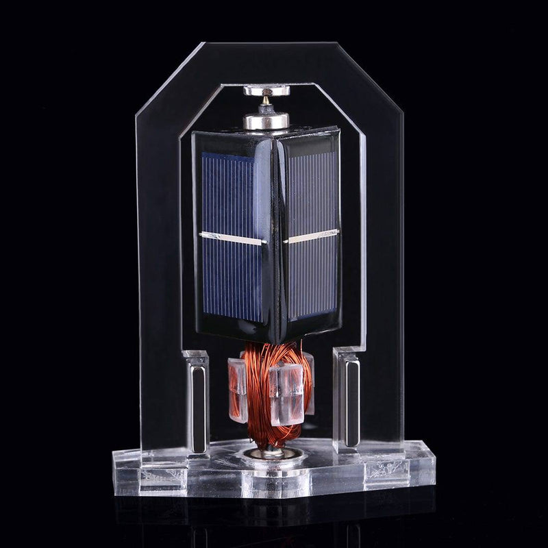 Vertical Solar Magnetic Levitation Model Levitating Mendocino Motor Educational Model - stirlingkit