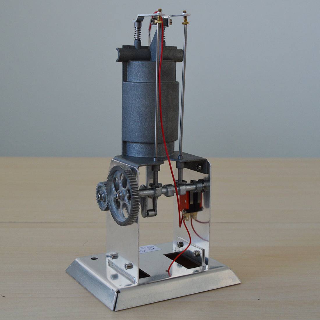 4 Stroke Gasoline Engine Model Metal Internal Combustion Engine Physics Experiment Teaching Instrument - stirlingkit