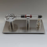 Hot Air Thermoacoustic Heat Stirling Engine Model Single Cylinder Generator Toy - stirlingkit
