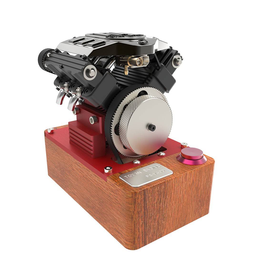 TOYAN V4 Engine Four Cylinder Four Stroke Methanol RC Engine FS-V400A - stirlingkit