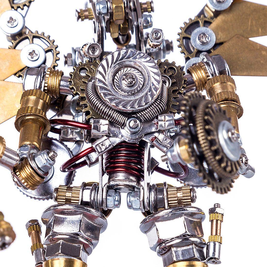DIY Metal Mechanical Angel 3D Assembly Puzzle Model Kit - stirlingkit