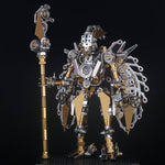 513Pcs DIY Metal Mechanical Mecha Puzzle Model Kit 3D Assembly Pawns Jigsaw Crafts - Guan Yu - stirlingkit