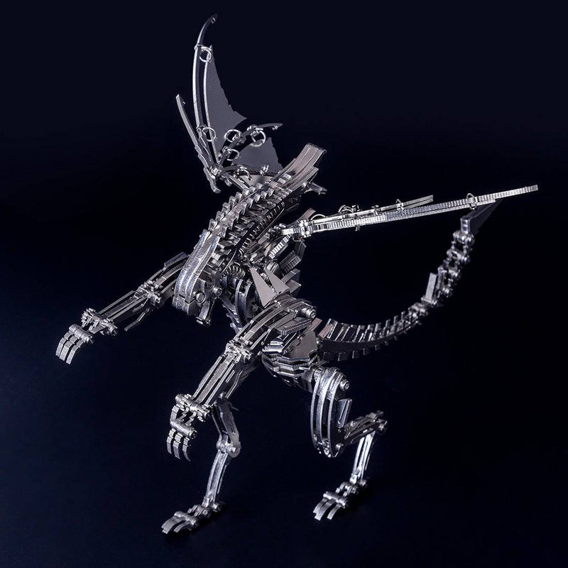 DIY Stainless Steel Metal Puzzle Model Kit Assembly Crafts - Winged Beast - stirlingkit