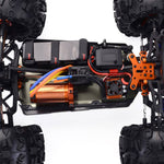 ZD Racing MT8 Pirates3 1/8 2.4G 4WD 90km/h Brushless Motor RC Car Monster Off-road Truck - stirlingkit