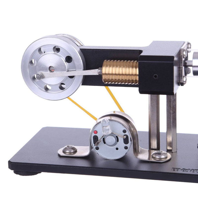 STEM Hot Air Stirling Engine Model Generator STEAM DIY Physics Science Experiment Kit - stirlingkit