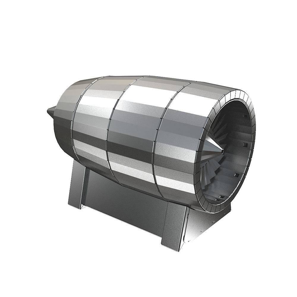 57pcs 3D Mechanical Rotating Turbine Jet Engine Model Kit -Air Force ...