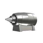 57pcs 3D Mechanical Rotating Turbine Jet Engine Model Kit -Air Force - stirlingkit