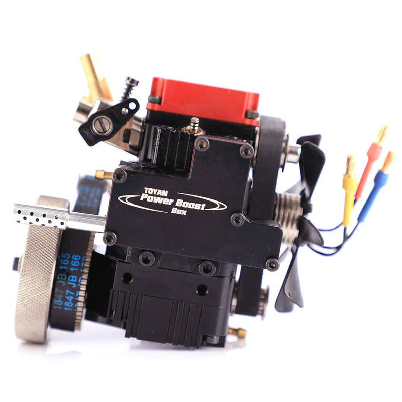 toyan power boost box Water Cooled 4 Stroke RC Engine Toyan Four Stroke Methanol Model Engine - FS-S100(W)