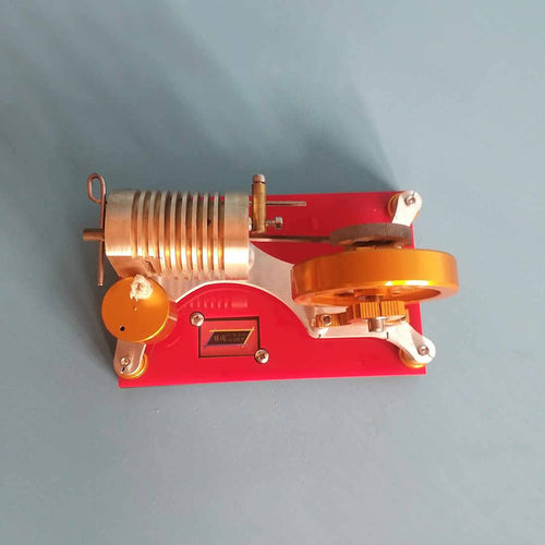 Hot Air Vacuum Flame Licker Stirling Engine Model Model Engine Kit in Strirlingkit - stirlingkit