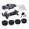 ZD Racing MT8 Pirates3 1/8 4WD 90km/h DIY Monster Truck Car Frame Kit - KIT Version - stirlingkit