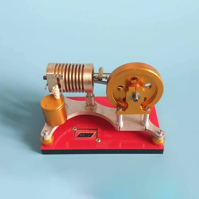 Hot Air Vacuum Flame Licker Stirling Engine Model Model Engine Kit in Strirlingkit - stirlingkit