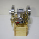 Update Version Horizontal Hit and Miss Water-cooled Gasoline Engine ICE Model M92 - stirlingkit