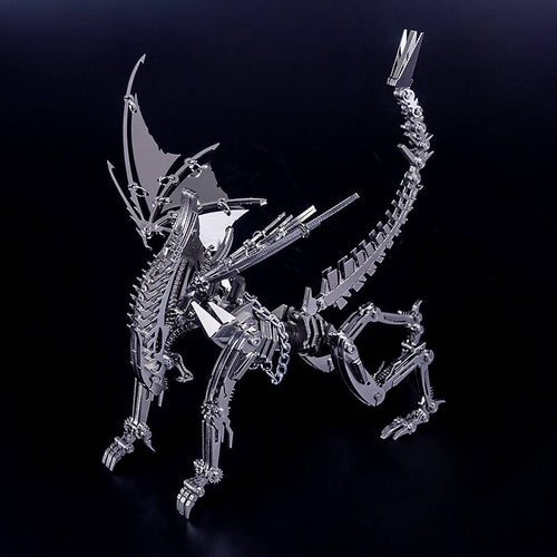 DIY Stainless Steel Metal Puzzle Model Kit Assembly Crafts - Winged Beast - stirlingkit
