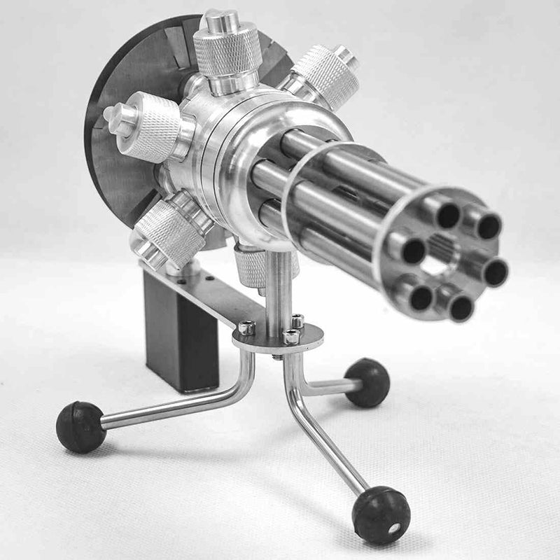 STEM Gatling 6 Cylinder Stirling Engine Model External Combustion Engine - stirlingkit