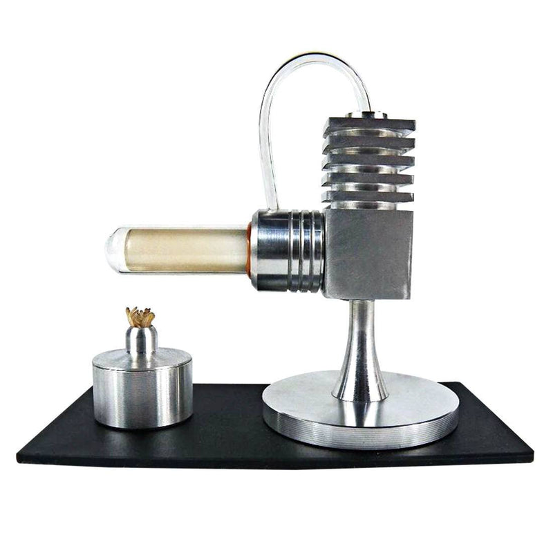 STEM Hot Air Engine Model Educational Toy Kits with Generator and LED Bulb - stirlingkit