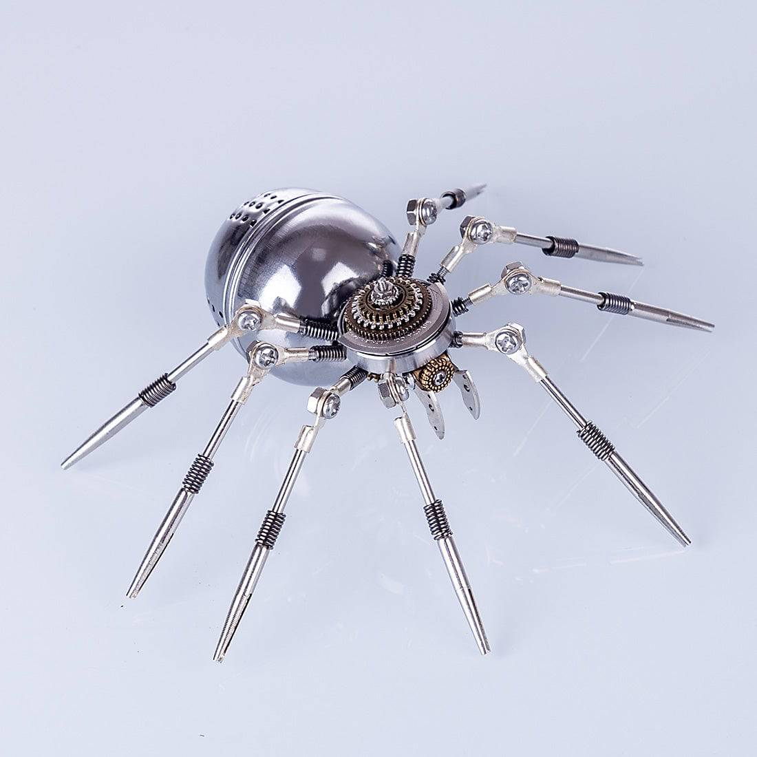 DIY Metal Mechanical Steel 3.0 Spider Assembly Puzzle Model Assembly Kit - stirlingkit