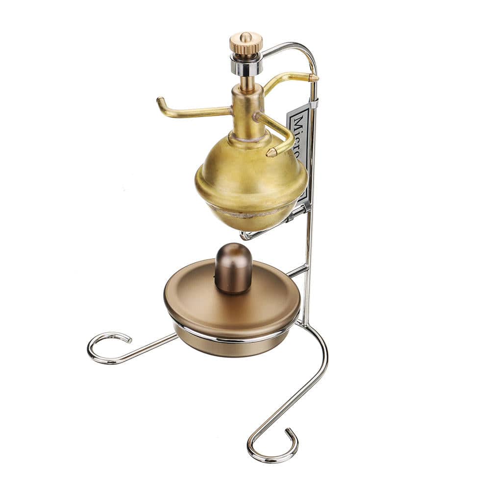 Micro Scale Steam Engine Hero Of Alexandria Full Metal Stirling Engine Model T1B - stirlingkit