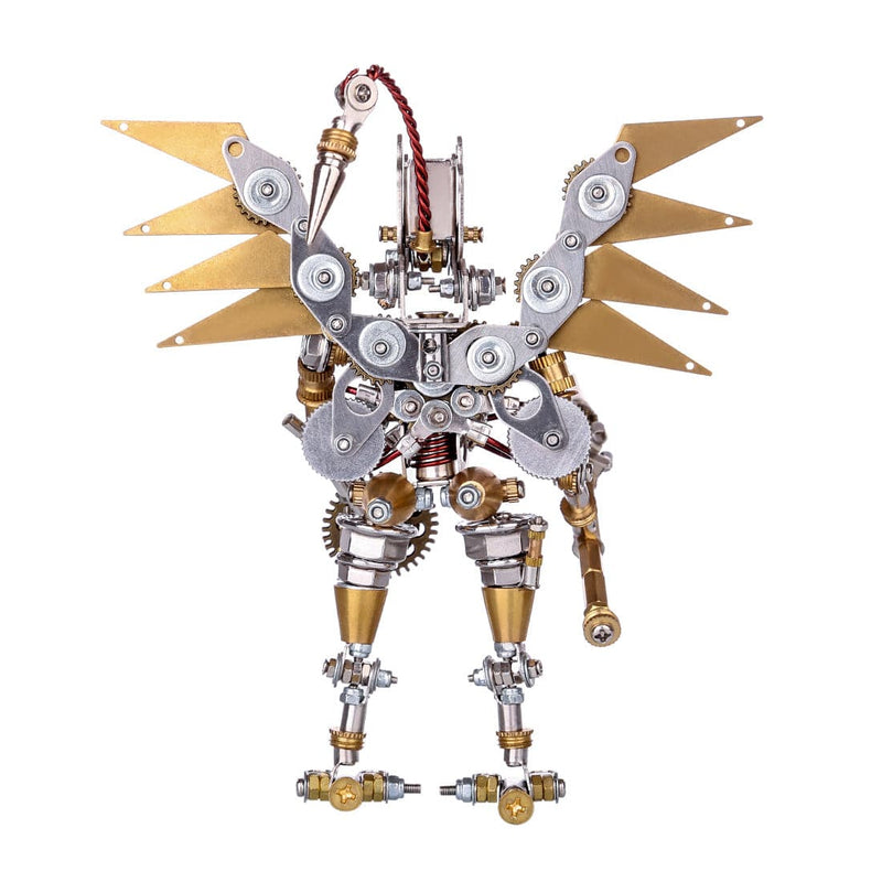 DIY Metal Mechanical Angel 3D Assembly Puzzle Model Kit - stirlingkit