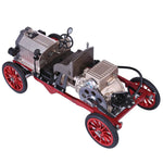 Teching Assembly Vintage Classic Car Metal Mechanical Model Toy with Electric Engine 310+pcs - stirlingkit