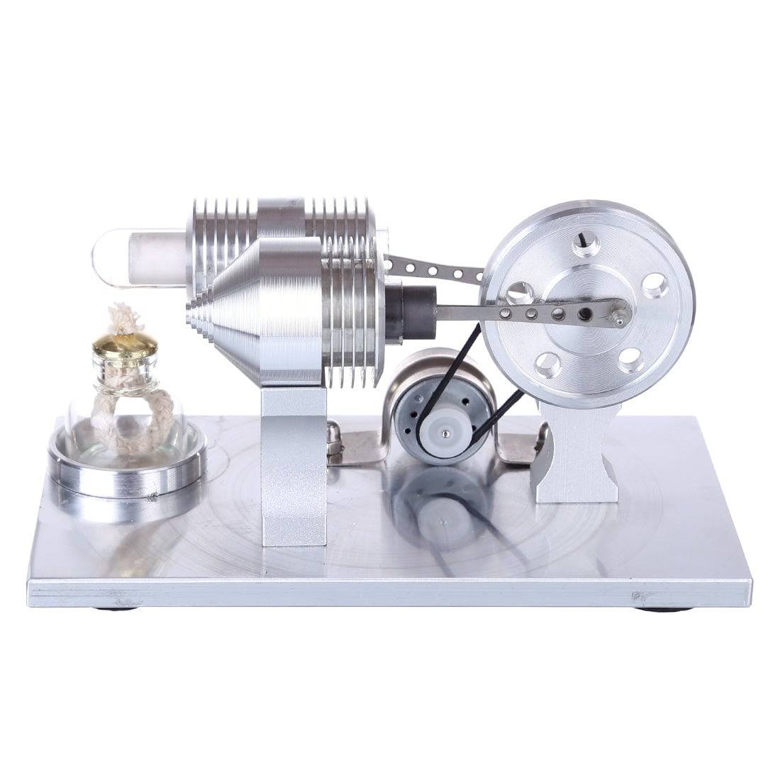 Double Cyclinder Stirling Engine Generator Model Science Experiment Steam Toy - stirlingkit