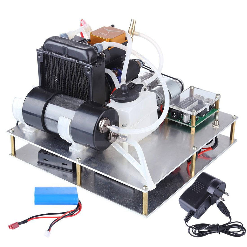 TOYAN DIY Gasoline Engine Model Modify into Micro Water-cooled Generator Set - stirlingkit