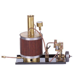 Mini Steam Engine Model with Boiler and Base Set Stirling Engine - stirlingkit