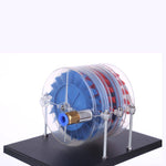 Multi Stage Steam Turbine Model Physics Equipment Demonstration Educational Toys - stirlingkit