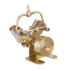 Mini Steam Engine Model V-shape Pure Copper Double Cylinder Engine Kit Creative Gift - stirlingkit