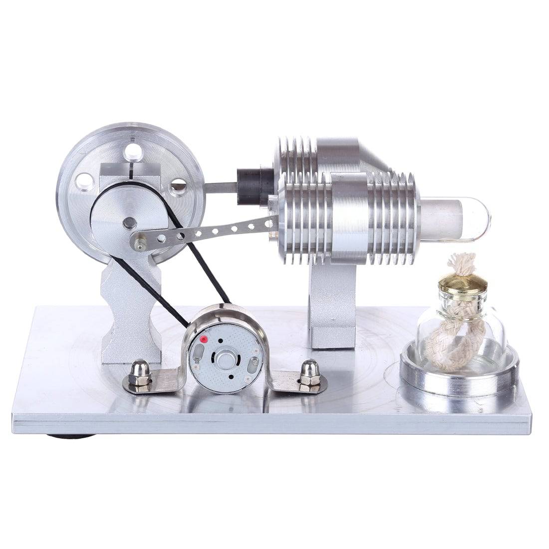Double Cyclinder Stirling Engine Generator Model Science Experiment Steam Toy - stirlingkit