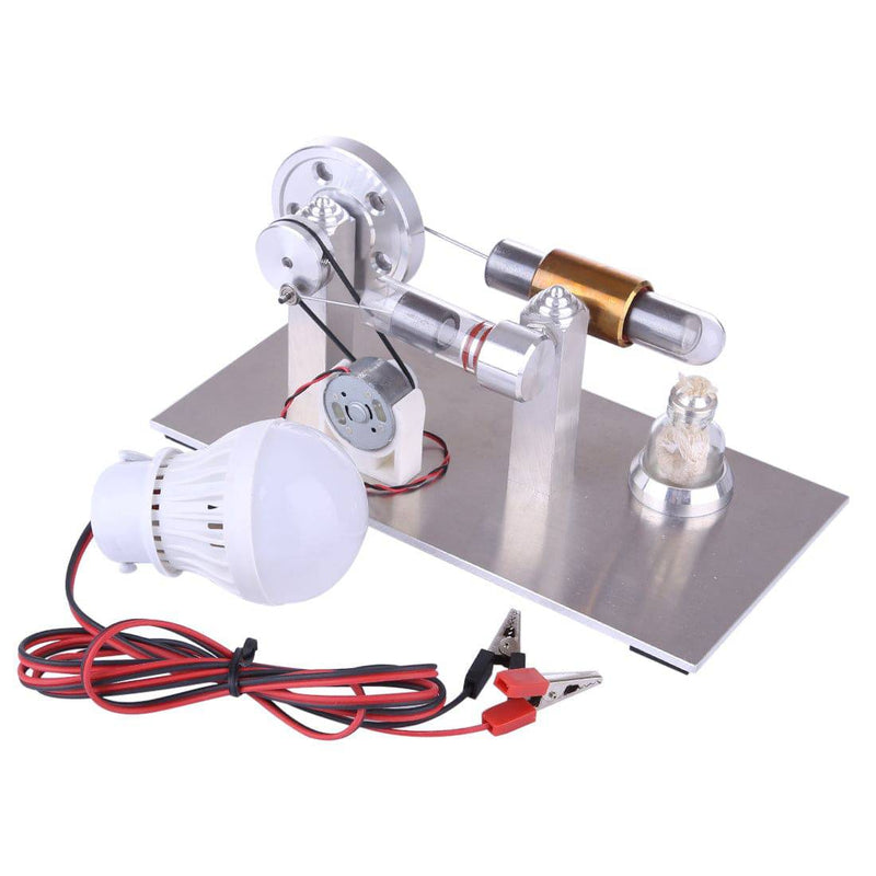 Stirling Engine Kit Quartz Edition Education Model Kit DIY Steam STEM Toy - stirlingkit