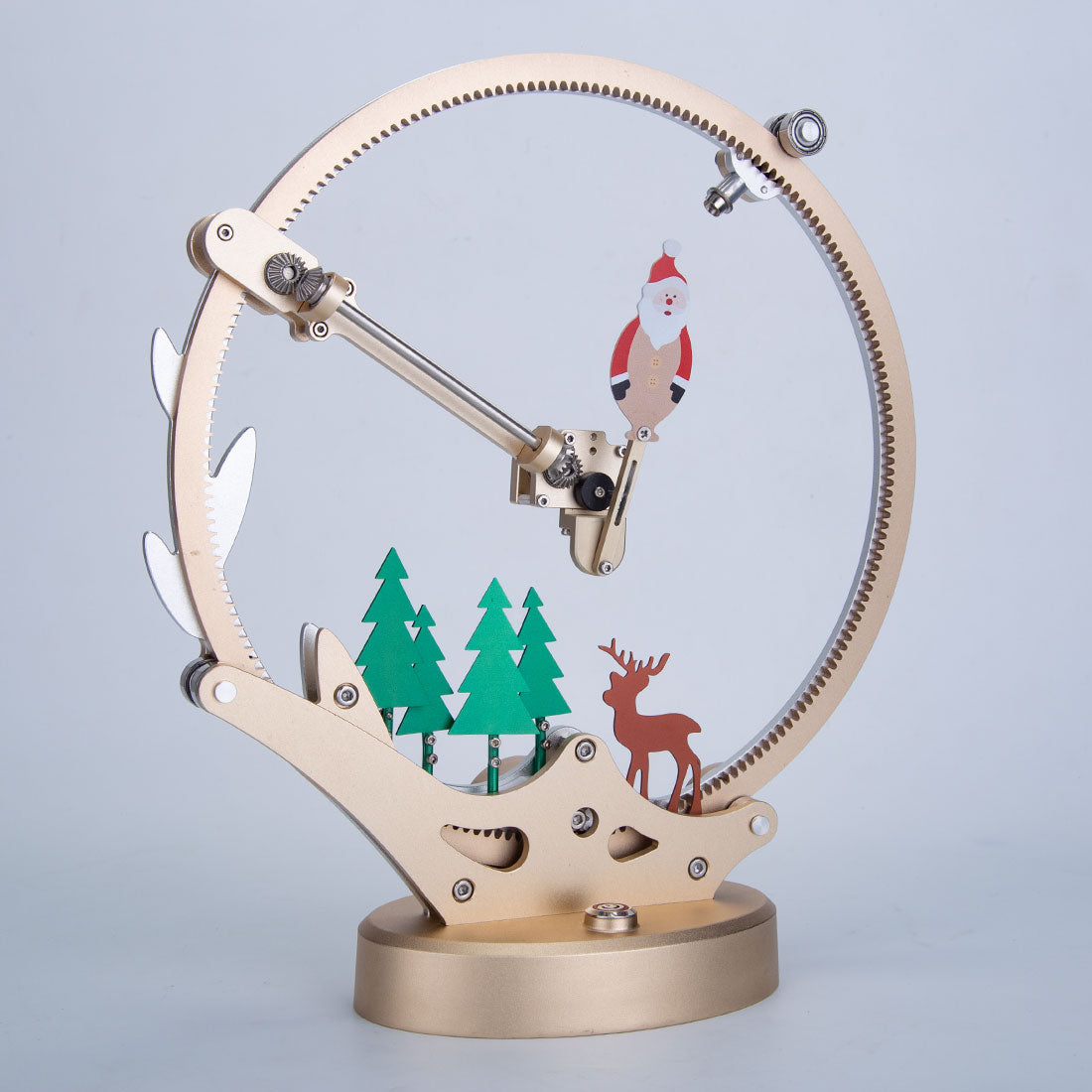 Teching Flying Dragonfly Kinetic Sculpture 3D Metal Model DIY Kits - stirlingkit