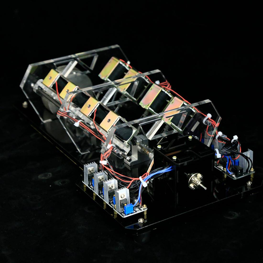 8 Coils High Power Electromagnet Engine Model Physical Experiment Motor - stirlingkit