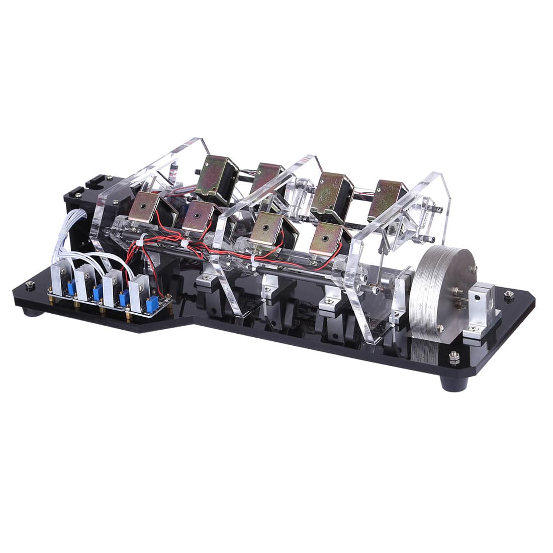 8 Coils High Power Electromagnet Engine Model Physical Experiment Motor - stirlingkit