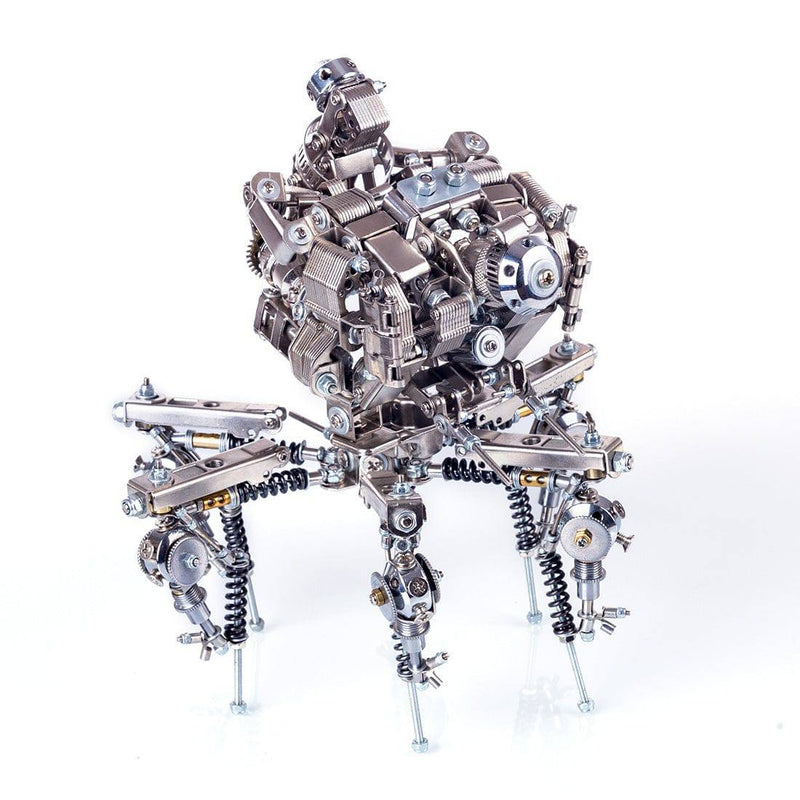 DIY Metal Mechanical Explorer 3D Assembly Puzzle Model Kit - stirlingkit