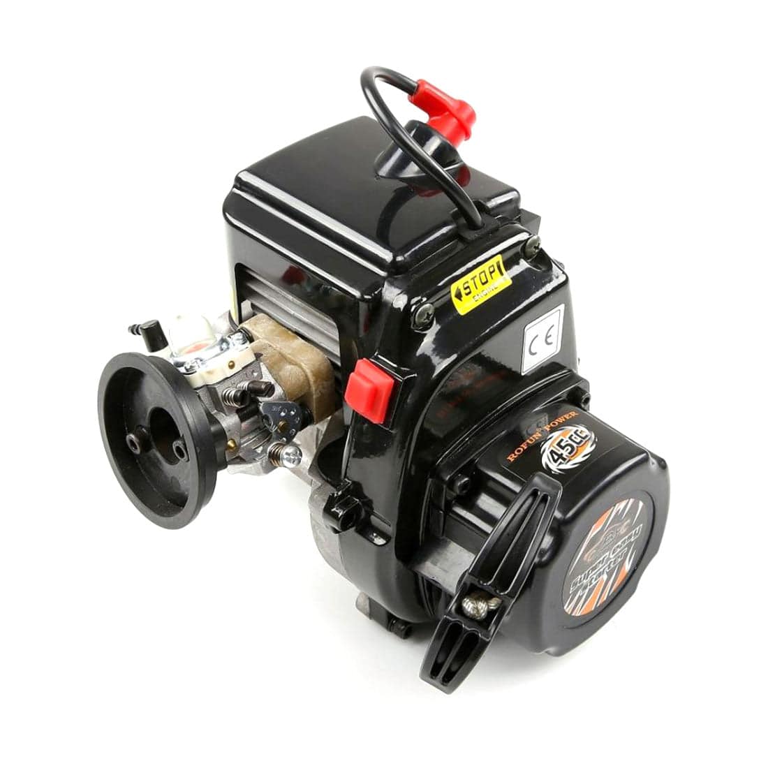 45CC 2 Stroke 4 Bolt Engine RC Engine Gas Engine For 1/5 Rovan LT LOSI ...