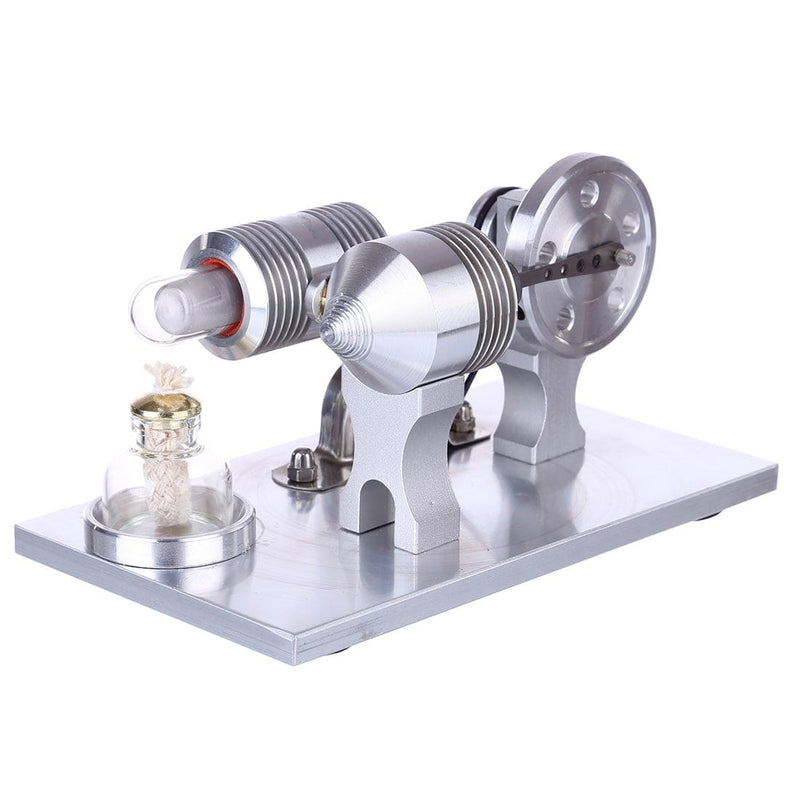 Double Cyclinder Stirling Engine Generator Model Science Experiment Steam Toy - stirlingkit