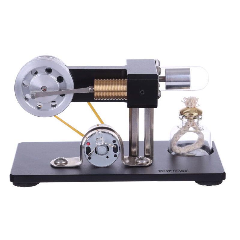 STEM Hot Air Stirling Engine Model Generator STEAM DIY Physics Science Experiment Kit - stirlingkit