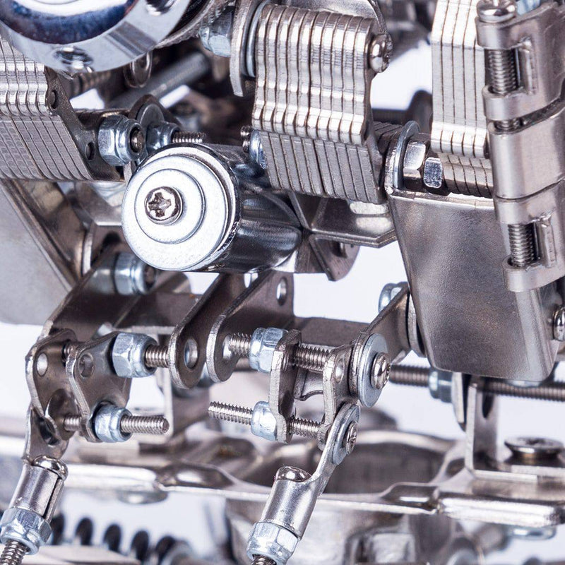 DIY Metal Mechanical Explorer 3D Assembly Puzzle Model Kit - stirlingkit