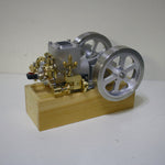 Update Version Horizontal Hit and Miss Water-cooled Gasoline Engine ICE Model M92 - stirlingkit