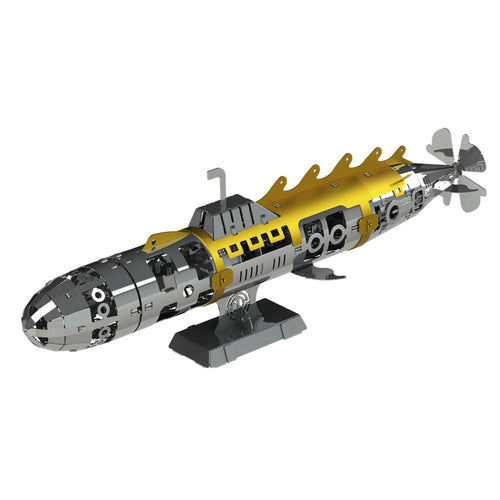 94pcs Deap Sea Mechanical Submarine Model Building Kit-Elusive Nautilus - stirlingkit
