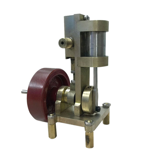 Mini Vertical-type Steam Engine Model Without Boiler - stirlingkit